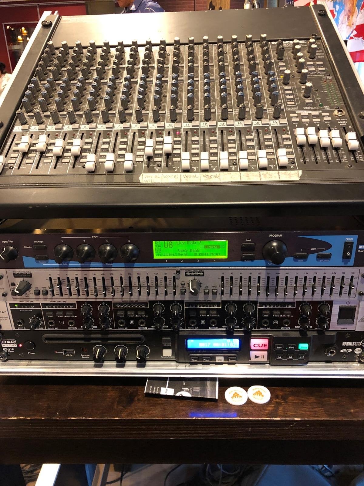 Mackie 1604 VLZ pro, Muziek en Instrumenten, Mengpanelen, Ophalen, Gebruikt, 10 tot 20 kanalen, Microfooningang