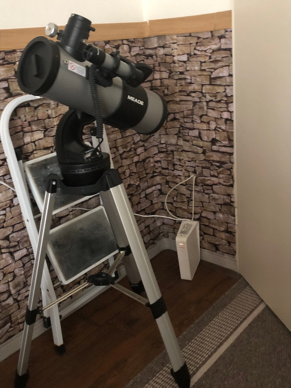 meade 114-1000d, Audio, Tv en Foto, Optische apparatuur | Telescopen, Ophalen of Verzenden, Zo goed als nieuw, Minder dan 80 mm