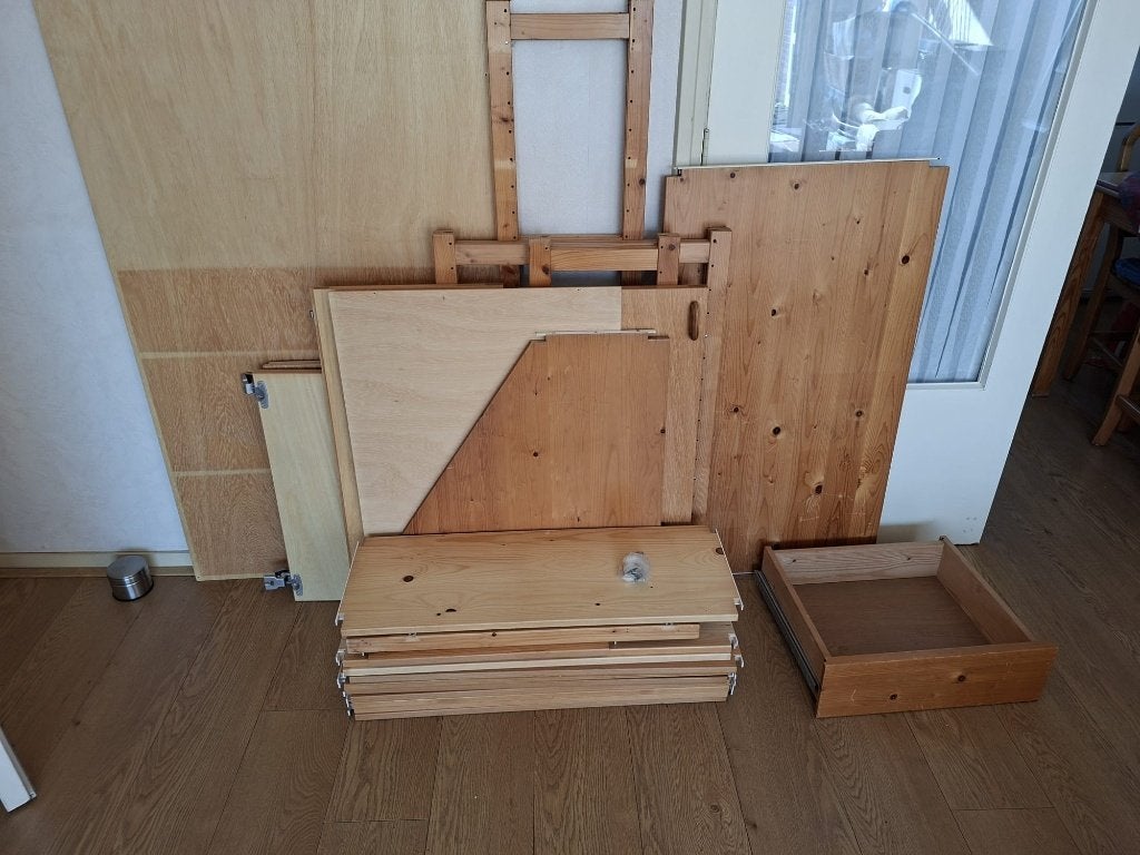 Lundia planken, staanders, deurtjes en achterwanden, Huis en Inrichting, Ophalen, Gebruikt