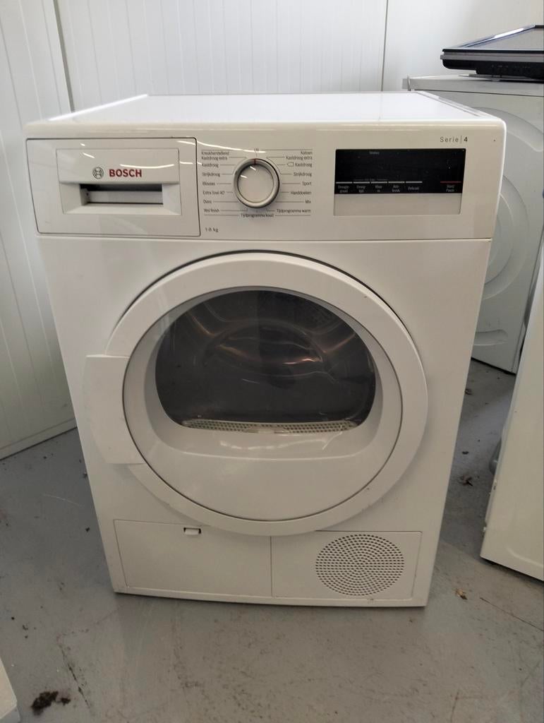 Bosch Serie 4 warmtepomp droger - 8 kg, Bosch, Overige typen, Ophalen of Verzenden, Zo goed als nieuw