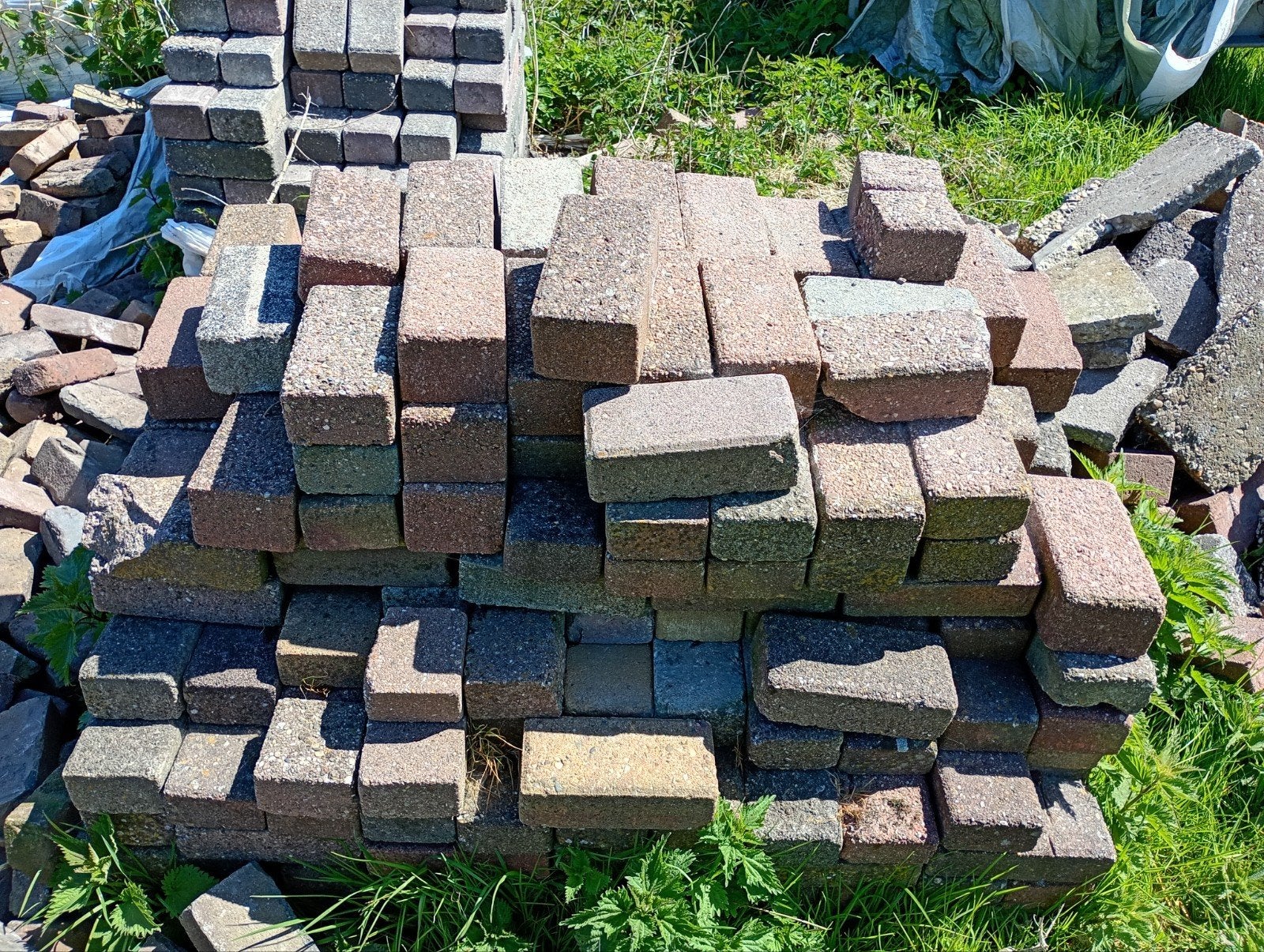 Klinkers, Ophalen, Beton, Klinkers