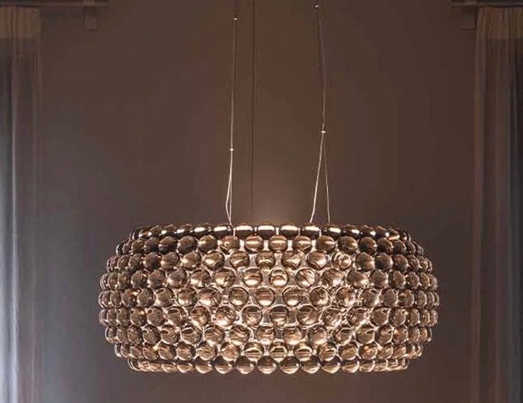 Foscarini Caboche Plus Media Hanglamp - Zo goed als nieuw, Ophalen of Verzenden, Zo goed als nieuw, Kunststof, Minder dan 50 cm