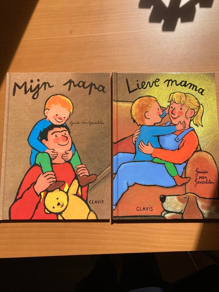 Lieve mama / Mijn papa ,   van Guido van Genechten, Ophalen of Verzenden, Zo goed als nieuw
