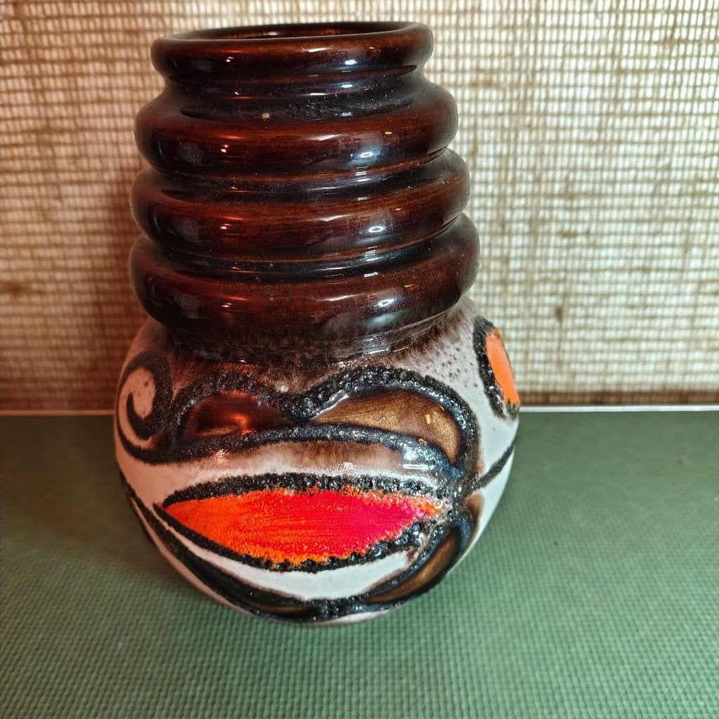 vintage keramische vaas van Scheurich Keramik 269-15, Ophalen of Verzenden