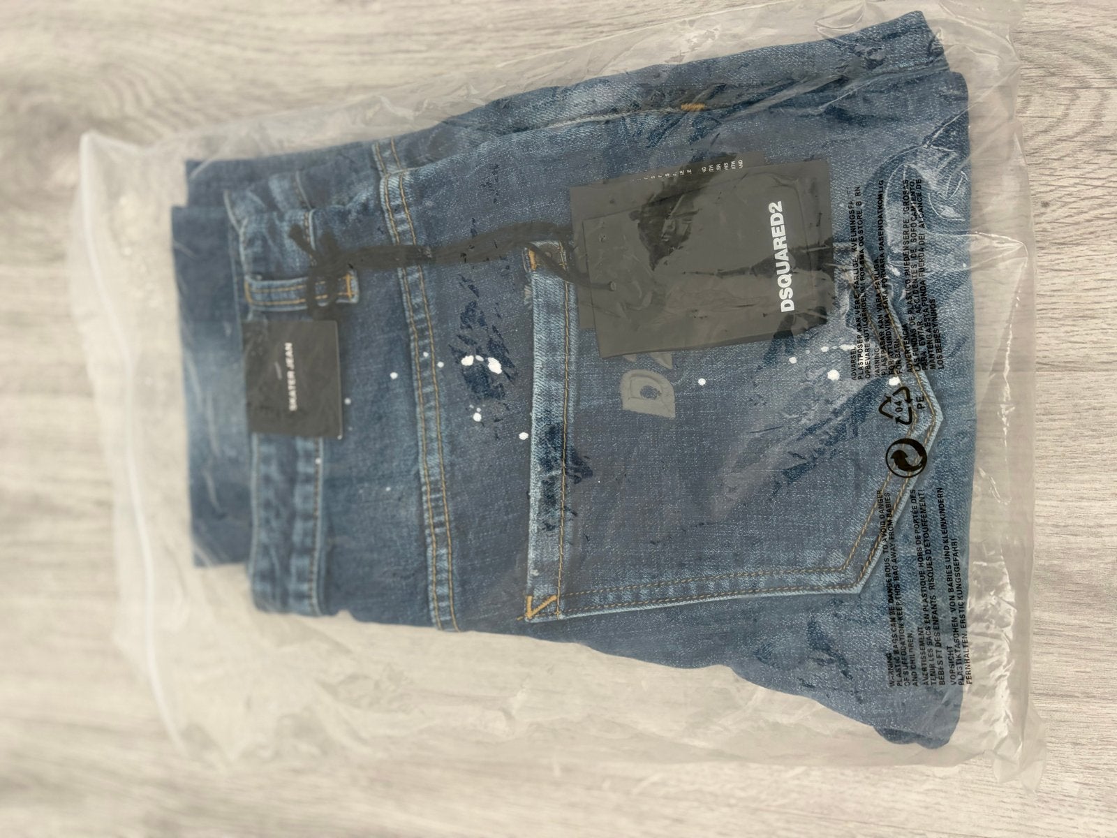 Dsquared2 Skater Jeans - Nieuw met labels, Ophalen of Verzenden, Nieuw, Blauw, W32 (confectie 46) of kleiner