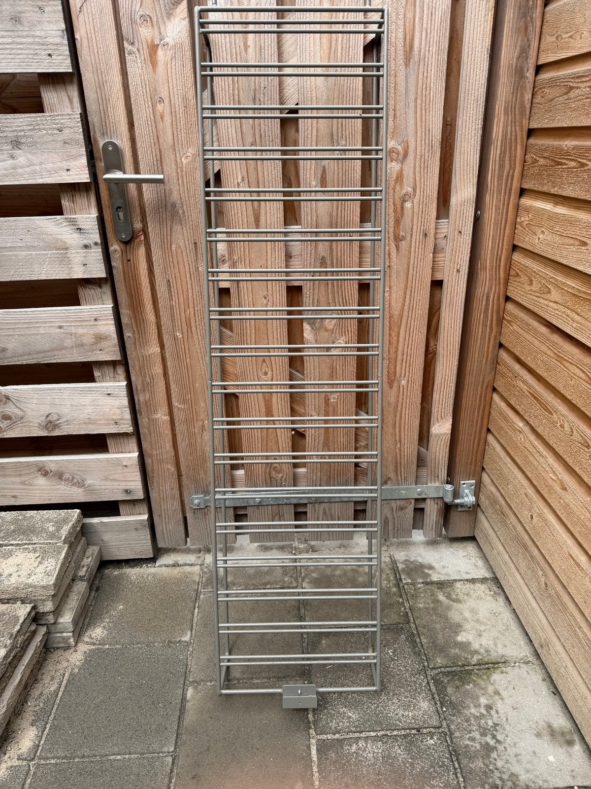 Metalen rek voor opslag of decoratie, Huis en Inrichting, Ophalen of Verzenden, Gebruikt