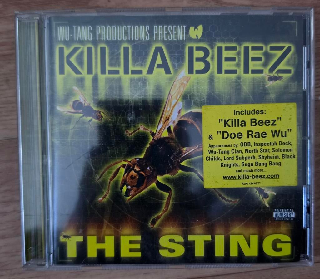 Wu Tang Productions Present Killa Beez - The Sting, Ophalen of Verzenden, 2000 tot heden, Zo goed als nieuw