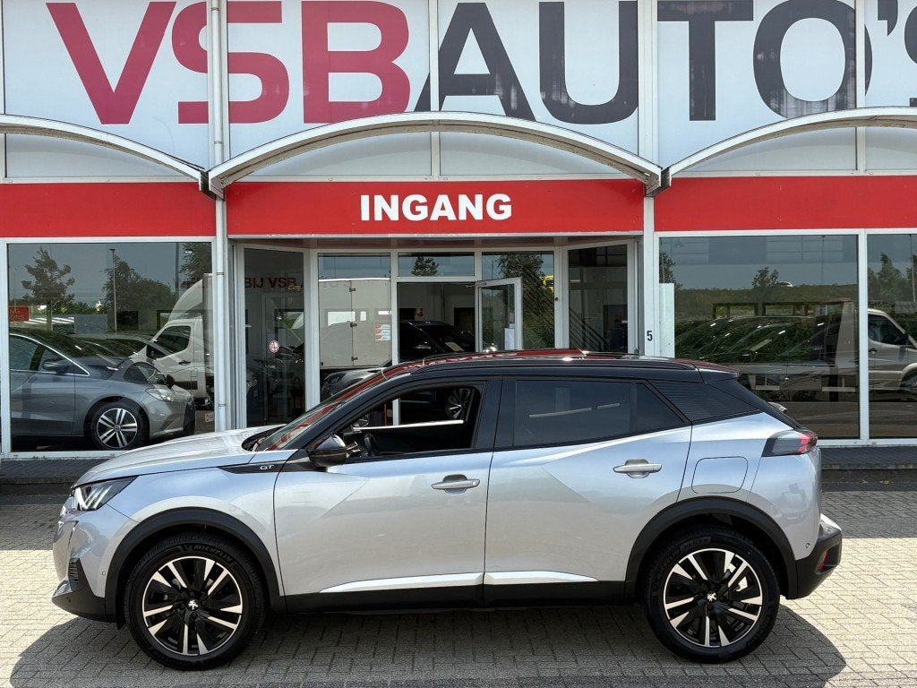 Peugeot 2008 1.2 PURETECH 130PK AUT. GT PANO-DAK NAVI CAMERA, Auto's, Automaat, Gebruikt, Huisgarantie, 1199 cc