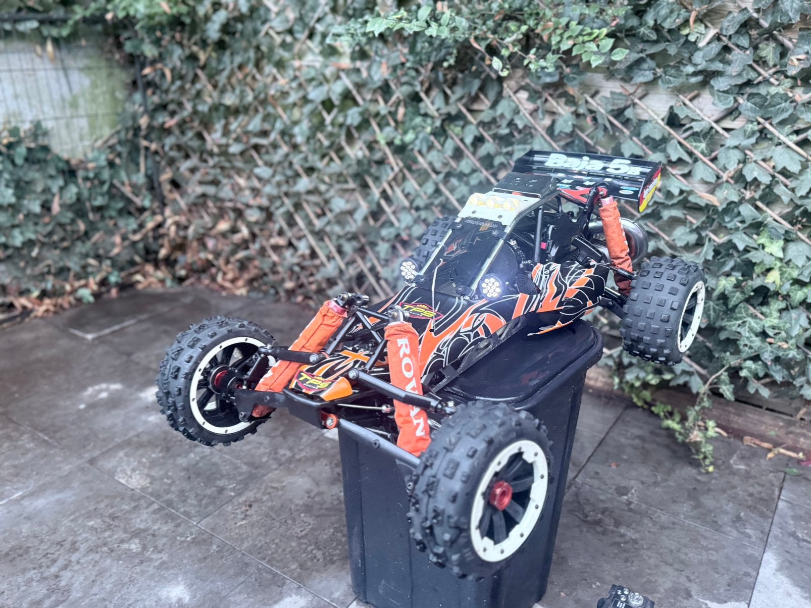Hpi rovan Baja 5B 29cc Benzine RC Buggy + Extra Onderdelen, Benzine, Gebruikt, Auto offroad, Ophalen of Verzenden
