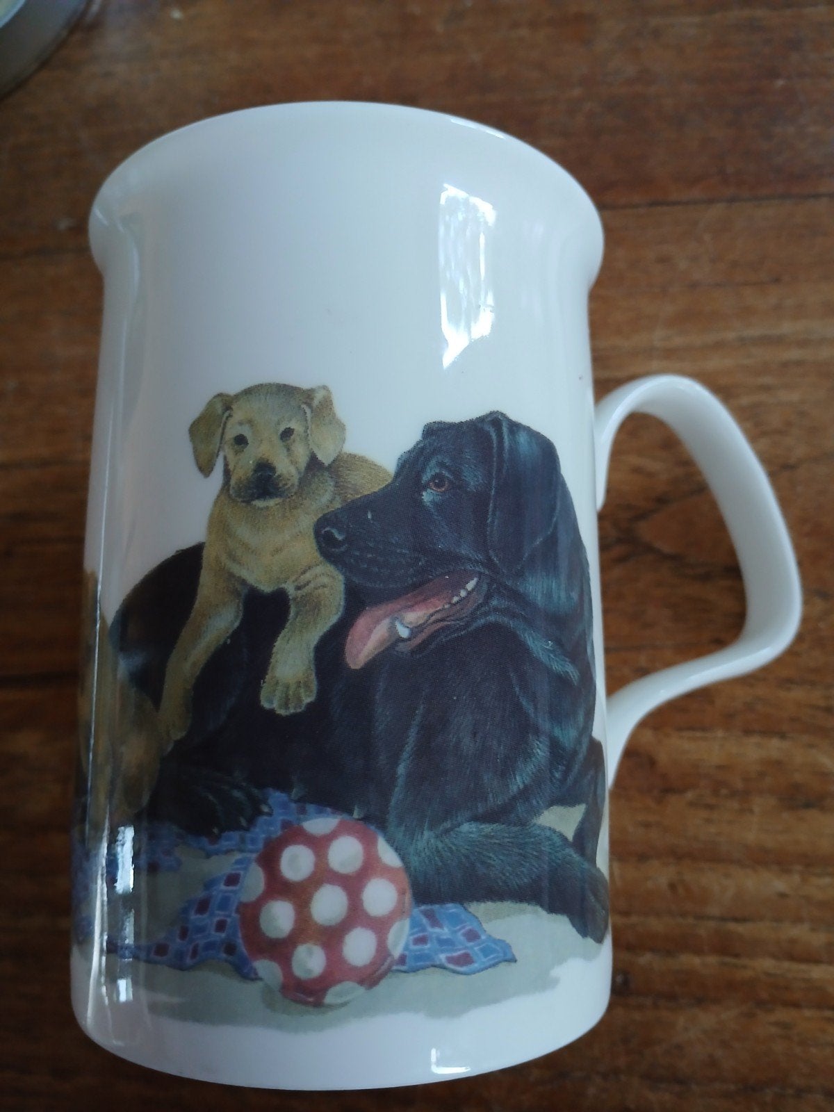 Roy Kirkham Doglovers Labrador Retrievers., Ophalen of Verzenden, Zo goed als nieuw, Porselein, Kop en/of schotel