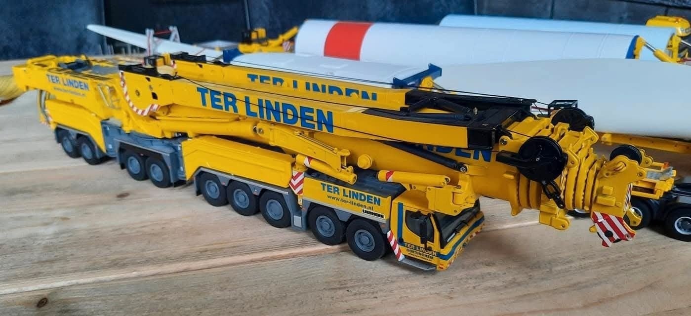 Nzg Liebherr hijskraan LTM11200 Ter Linden, Ophalen of Verzenden, Zo goed als nieuw, Hijskraan, Tractor of Landbouw, NZG