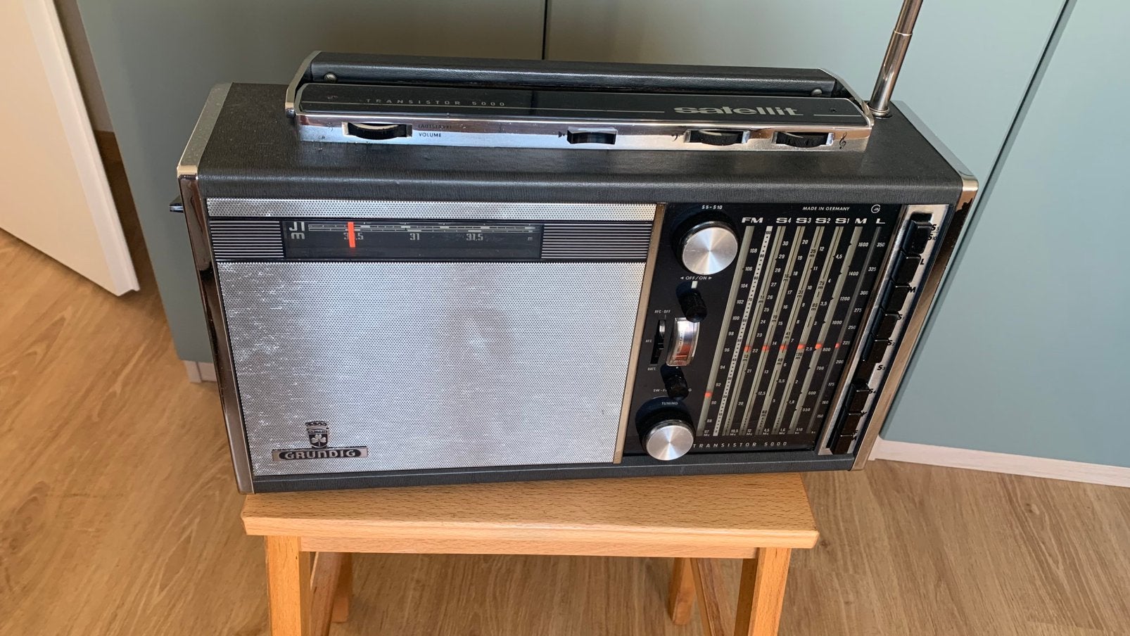 Grundig Satellit 5000 Wereldontvanger, Ophalen of Verzenden, Gebruikt, Wereldontvanger