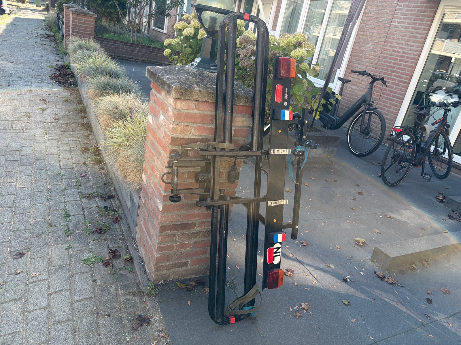 Auto fietsendrager, Ophalen, 2 fietsen, Nieuw, Trekhaakdrager