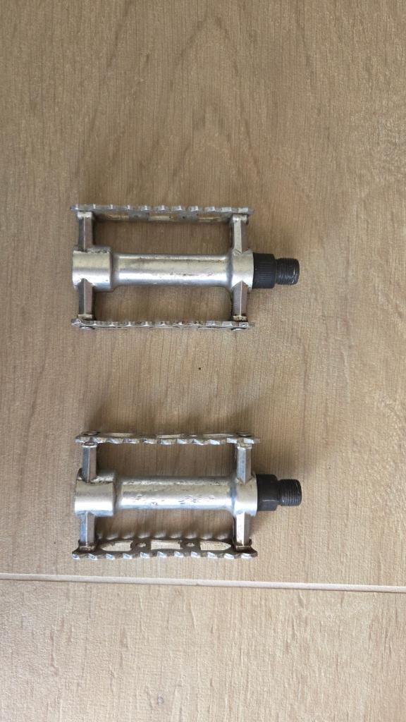 Platte racefiets pedalen, Fietsen en Brommers, Fietsonderdelen, Ophalen, Gebruikt, Racefiets, Overige typen