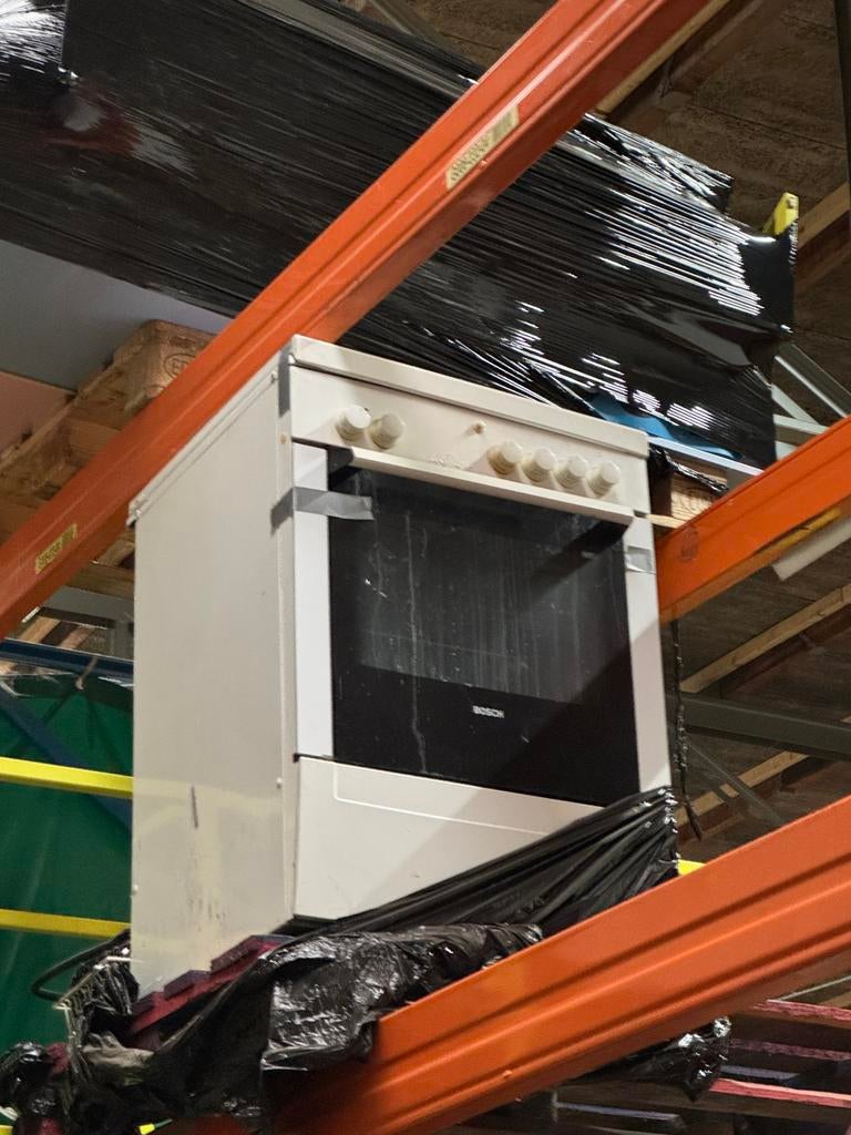 Oud fornuis met oven - Werkt nog goed, Witgoed en Apparatuur, Fornuizen, Ophalen of Verzenden, Gebruikt, Vrijstaand, Gas