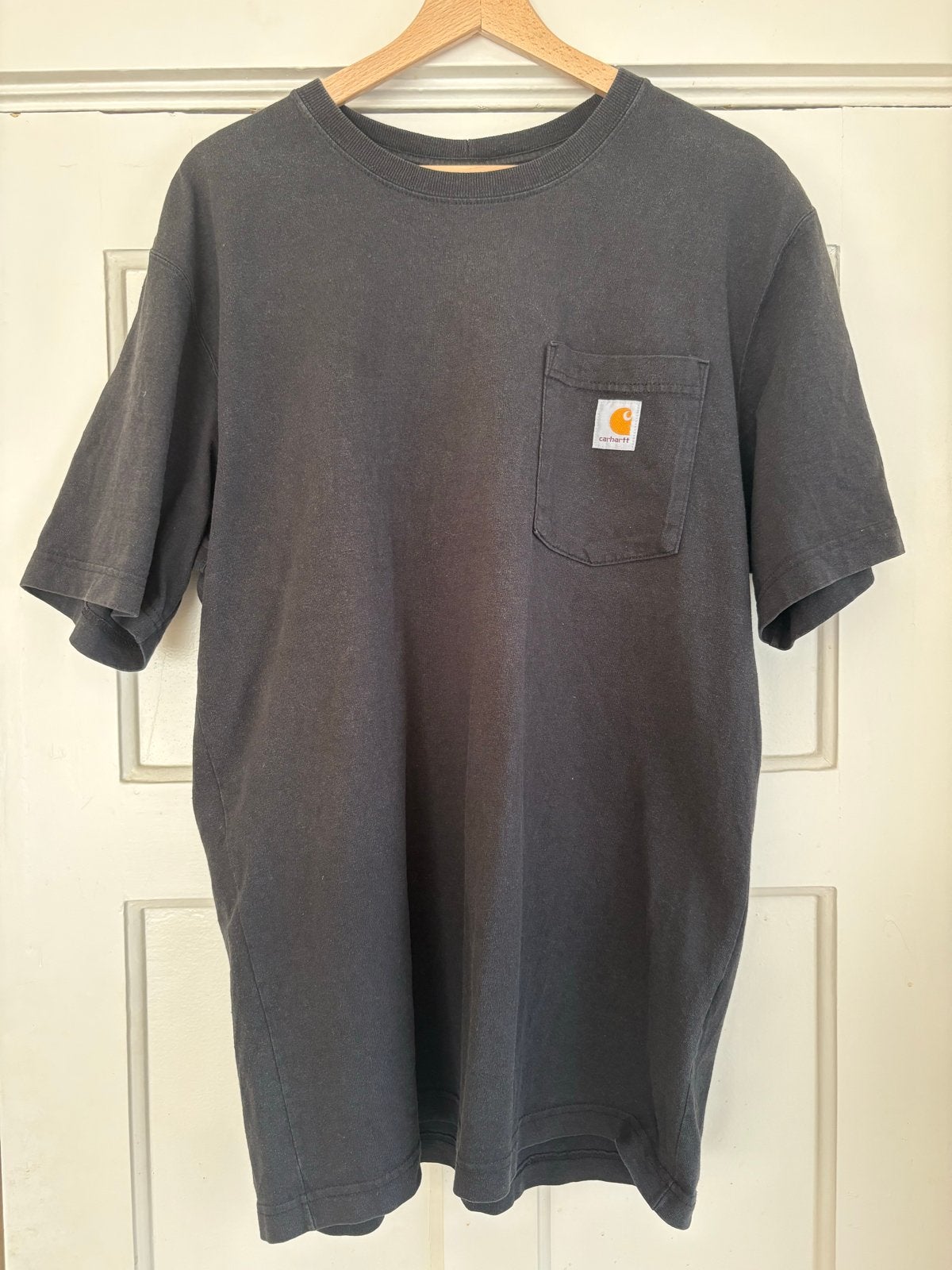 Carhartt T-shirt | Zwart | Maat M, Ophalen of Verzenden, Gedragen, Maat 48/50 (M), Zwart