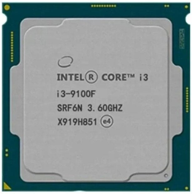Processor intel Core i3-9100F, Ophalen of Verzenden, Zo goed als nieuw, 4 Ghz of meer, LGA1151-2