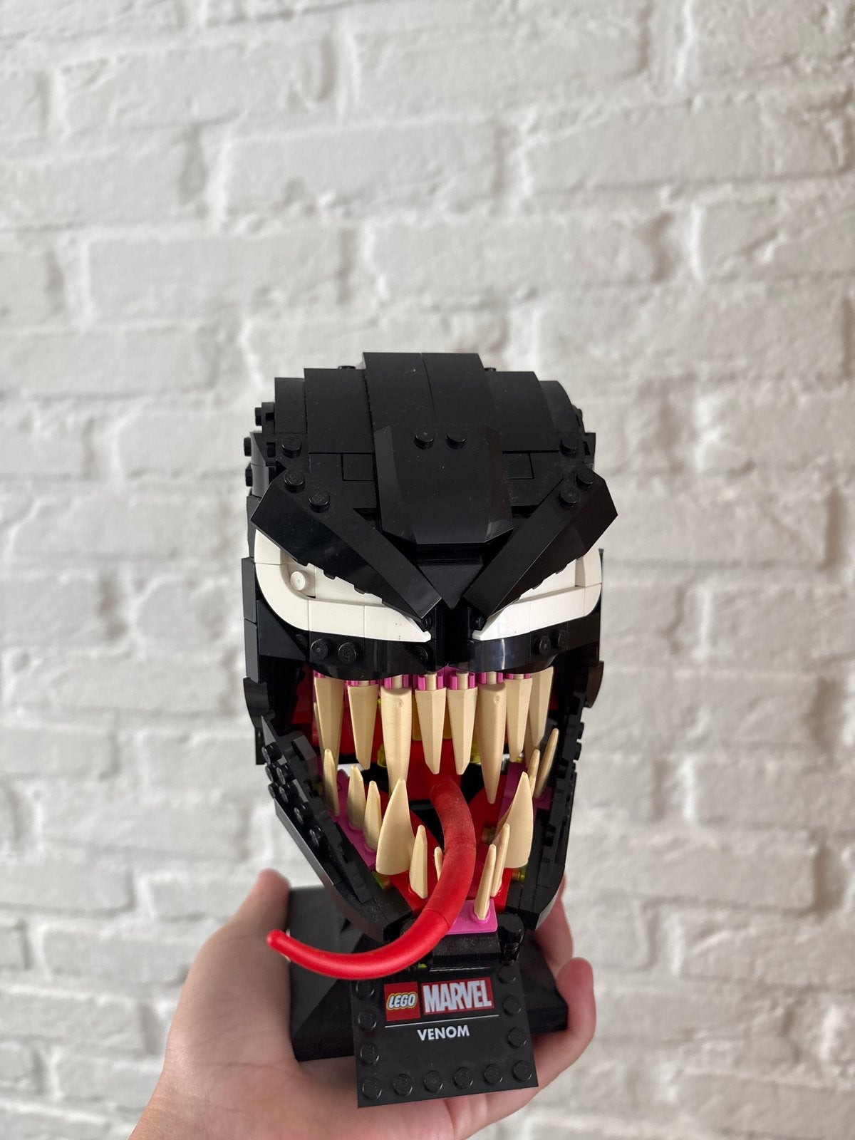 LEGO Marvel Venom Bouwbare Figuur - Display Model, Ophalen, Zo goed als nieuw, Overige merken