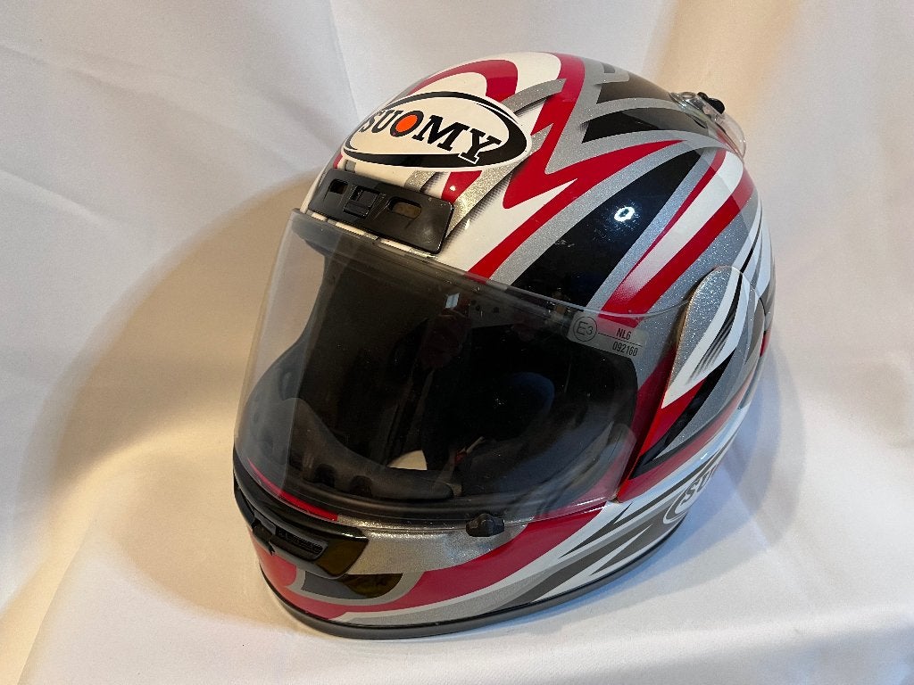 SUOMY motor helm S 55/56, Motoren, Kleding | Motorhelmen, Integraalhelm, S, Tweedehands, Ophalen