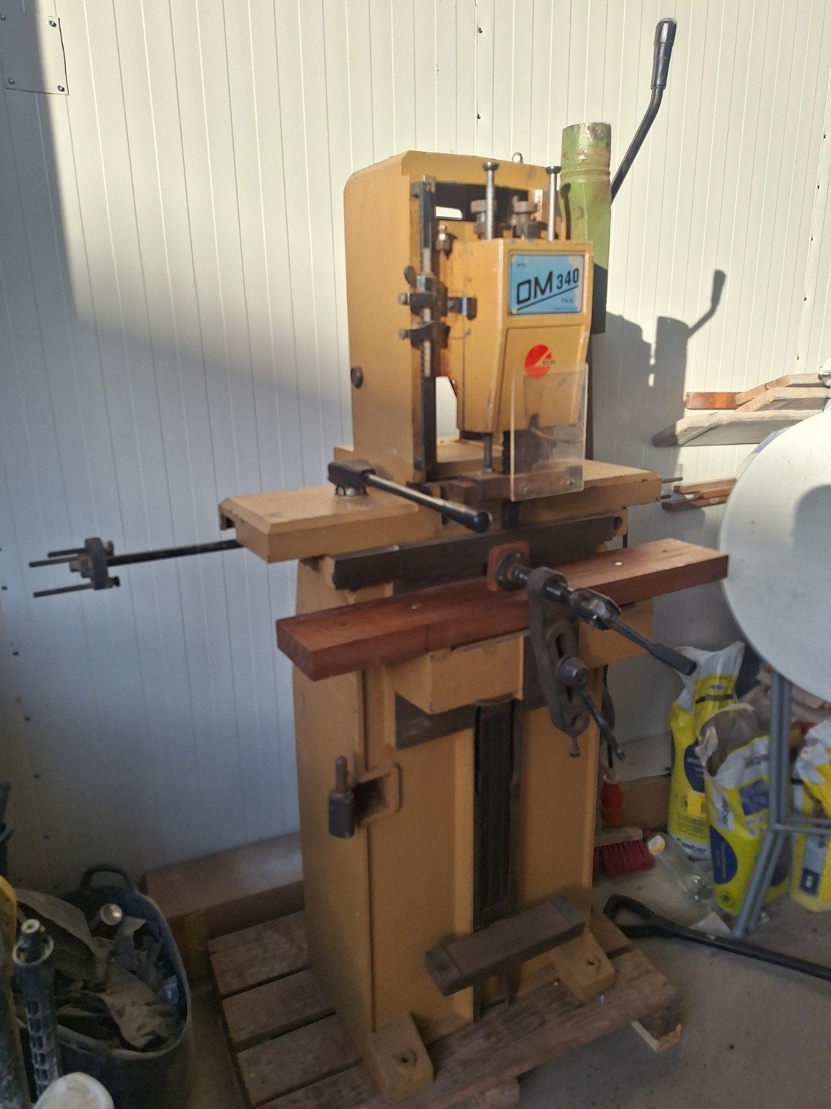Masterwood OM 340 Kettingfrees - Zware Professionele Machine, Ophalen, Gebruikt, Kettingfrees