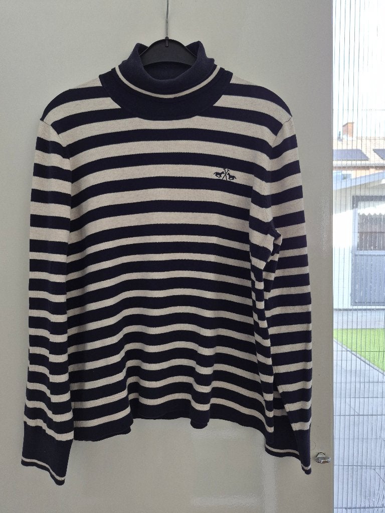 HV-Society Polo coltrui, HV Society, Maat 42/44 (L), Zo goed als nieuw, Meerkleurig
