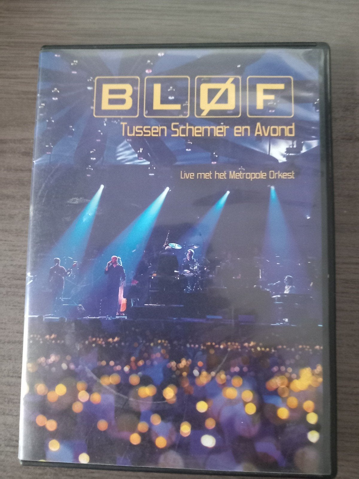 BLØF - Tussen Schemer en Avond Live DVD + CD, Gebruikt, Alle leeftijden, Concert, Bonusmateriaal