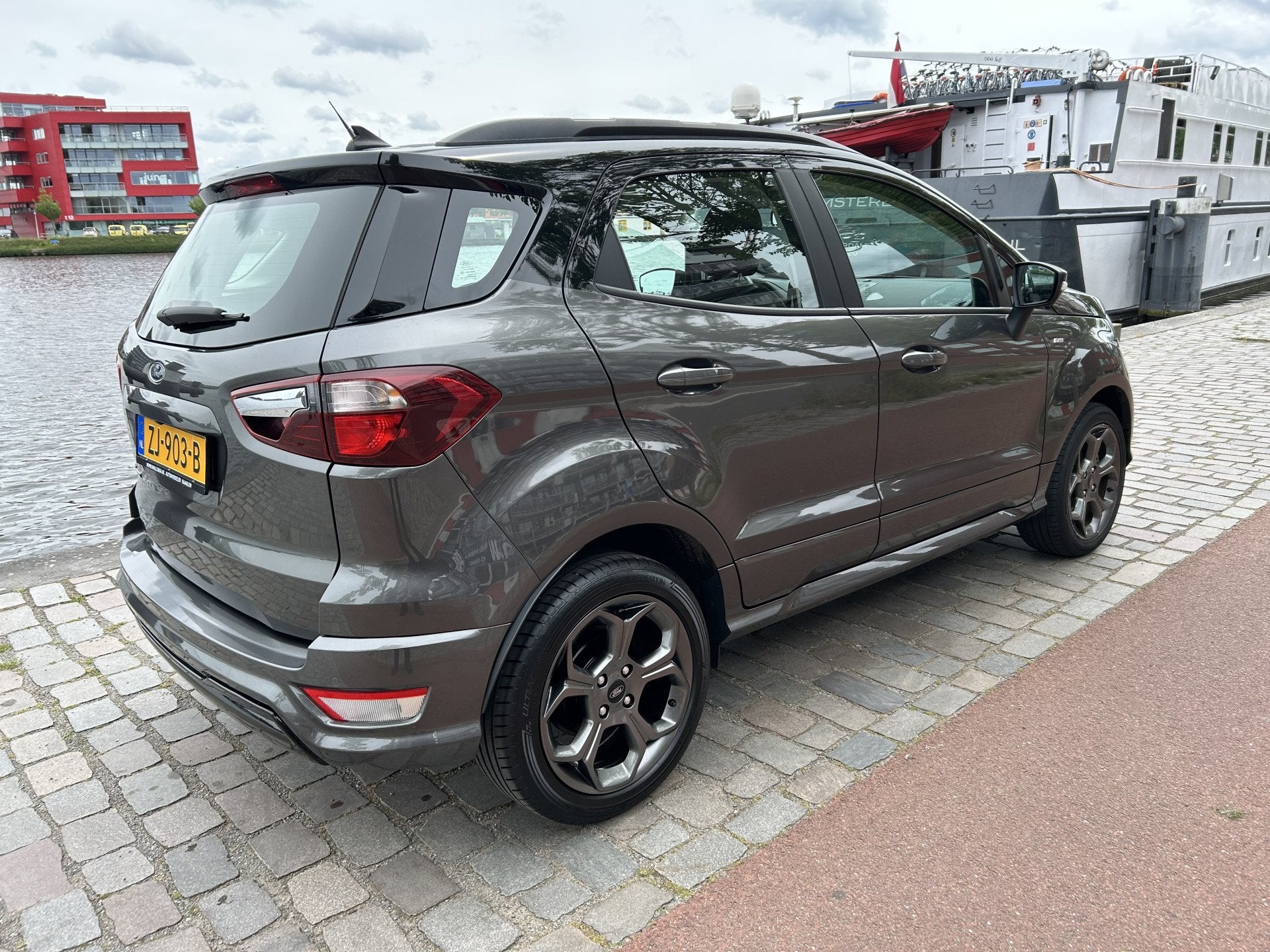 Ford EcoSport 1.0 EcoBoost ST-Line 69.000 KM Nieuwstaat ST-L, Auto's, Voorwielaandrijving, Dealer onderhouden, Gebruikt, Ecosport