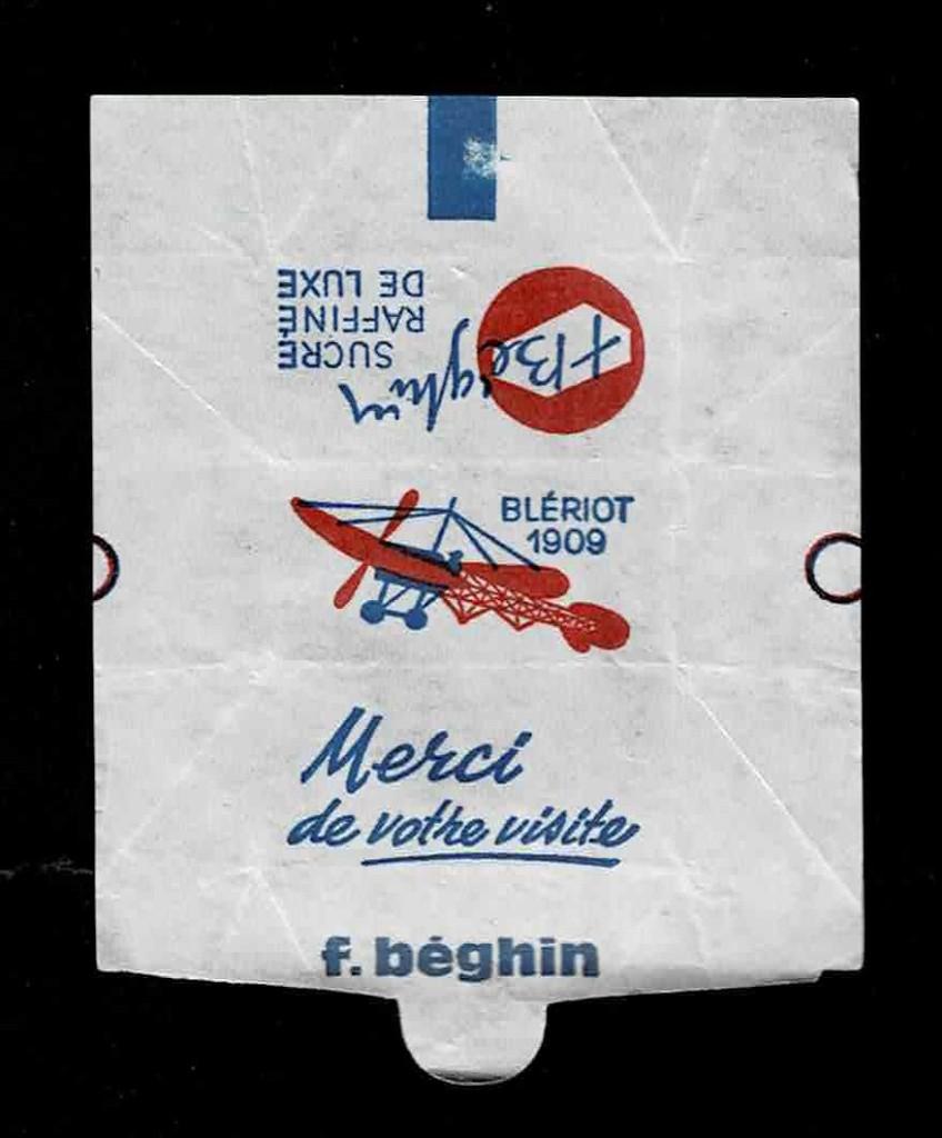 suikerwikkel 1259 Vliegtuig Blériot 1909, Ophalen of Verzenden, Buitenland