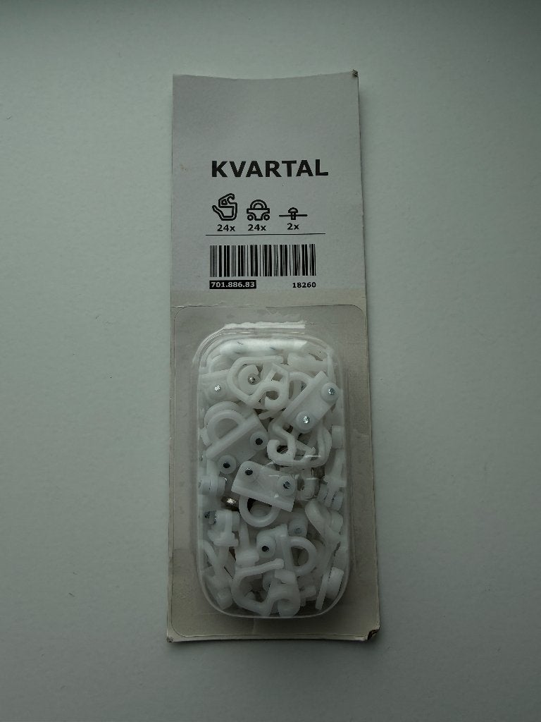 Ikea kvartal runners 701.886.83, Nieuw, Ophalen of Verzenden, IKEA, Kunststof