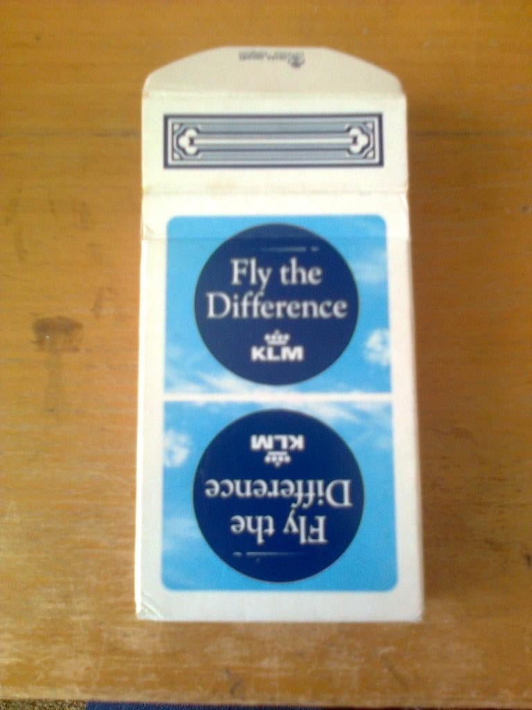 KLM kaartspel compl 2 jokers e, Verzamelen, Speelkaarten, Jokers en Kwartetten, Ophalen of Verzenden, Zo goed als nieuw, Joker(s)