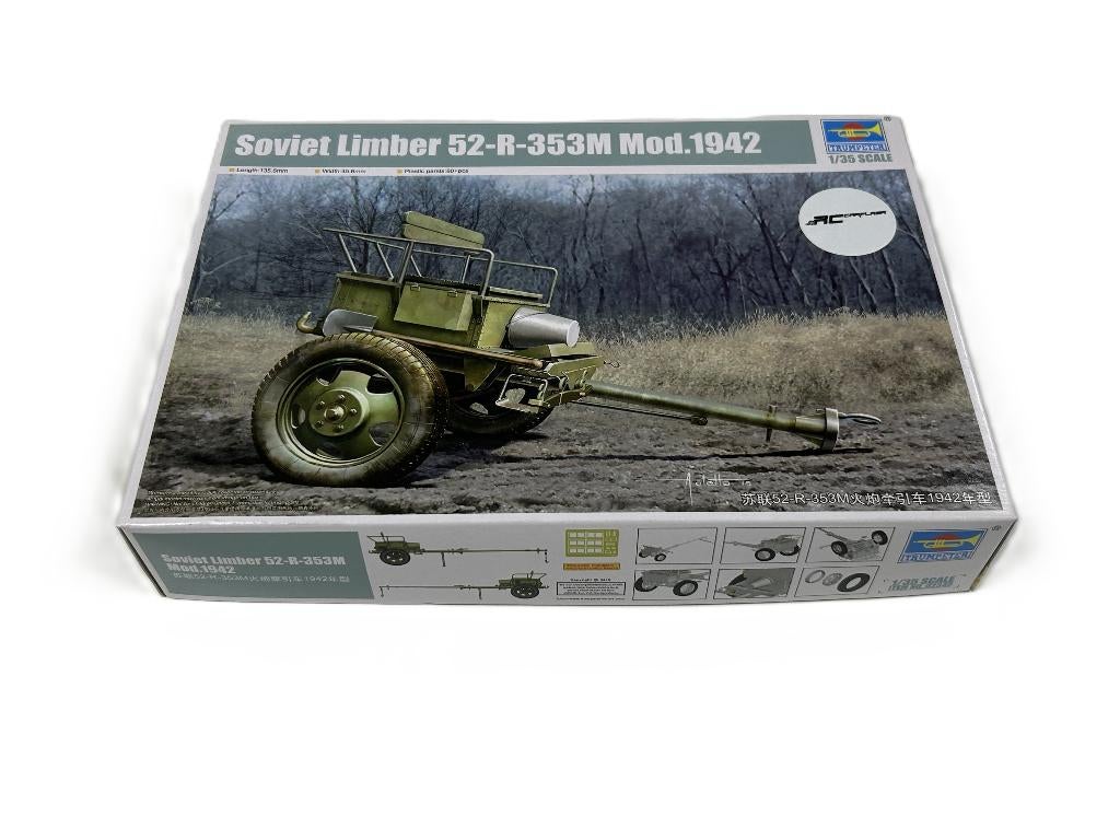 Trumpeter SOV.LIMBER 52 R-353M 1:35 TRU-02345, Overige merken, Tank, 1:32 tot 1:50, Nieuw
