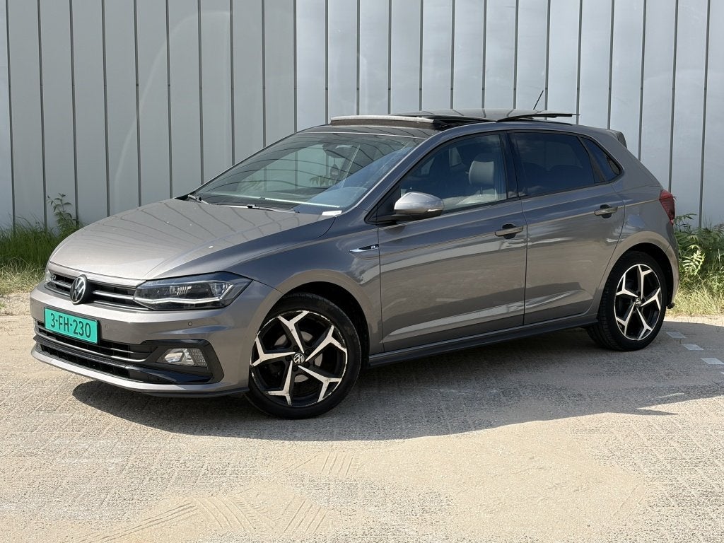 Volkswagen Polo 1.0 TSI R line | Automaat | Achteruitrijcame, Auto's, Gebruikt, Euro 6, 95 pk, Automatische klimaatregeling
