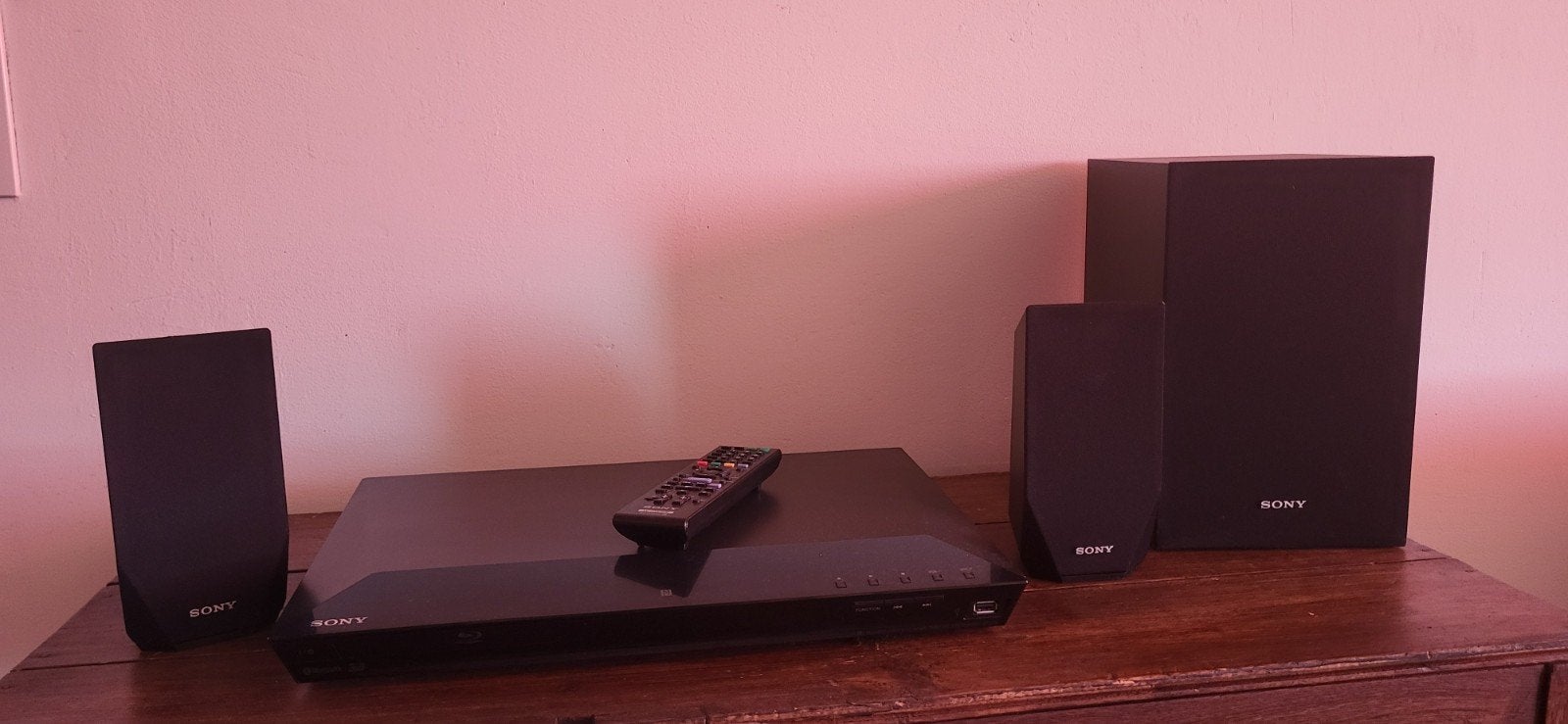 Sony BDV-EF1100 Home Cinema Systeem met Speakers, Ophalen, Blu-ray-speler, 70 watt of meer, Zo goed als nieuw