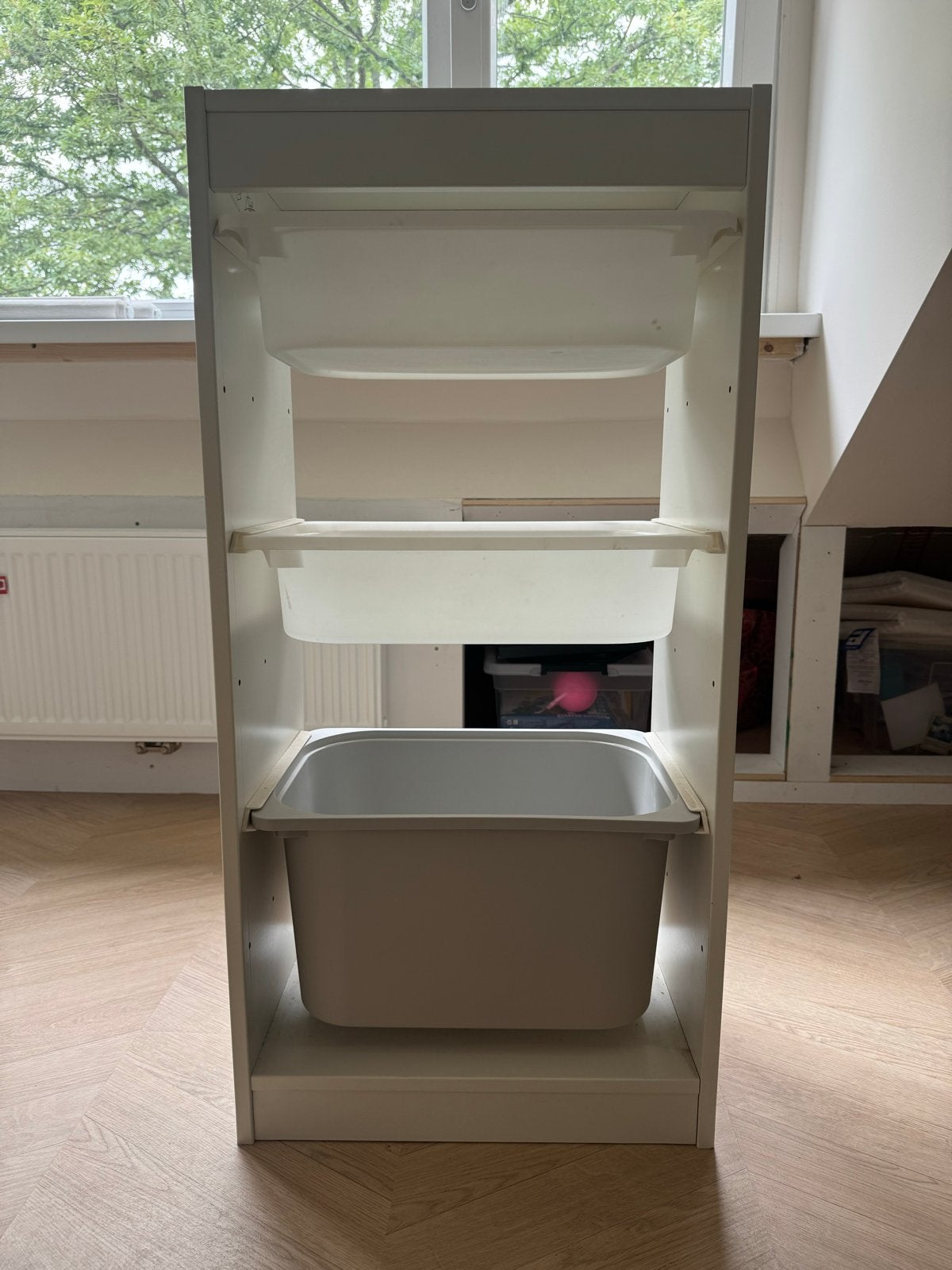 IKEA Trofast kast/opberger met bakken - Oegstgeest, Ophalen, Met plank(en), Gebruikt, 100 tot 150 cm