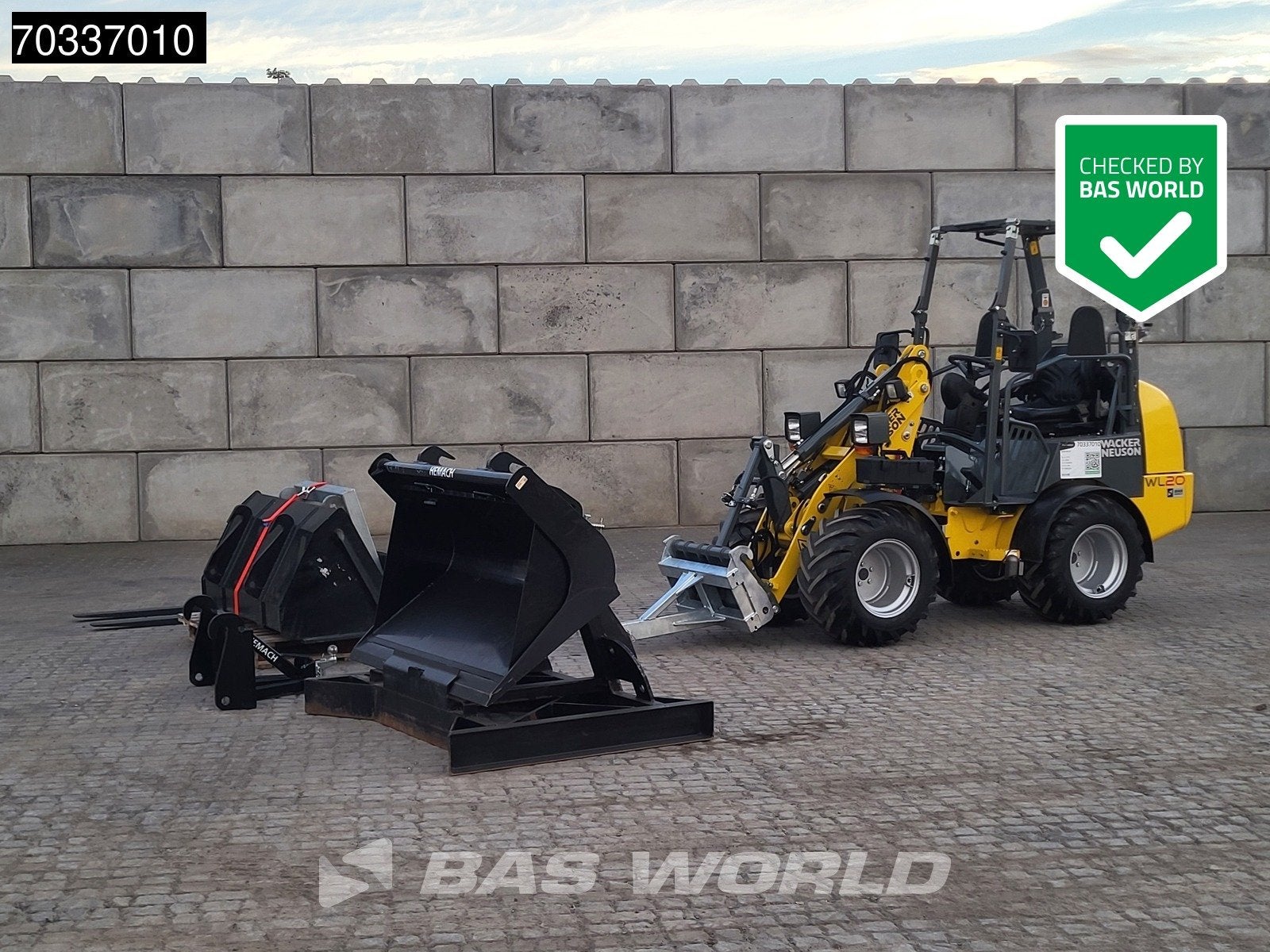 Wacker Neuson WL20 WL20, Wiellader of Shovel
