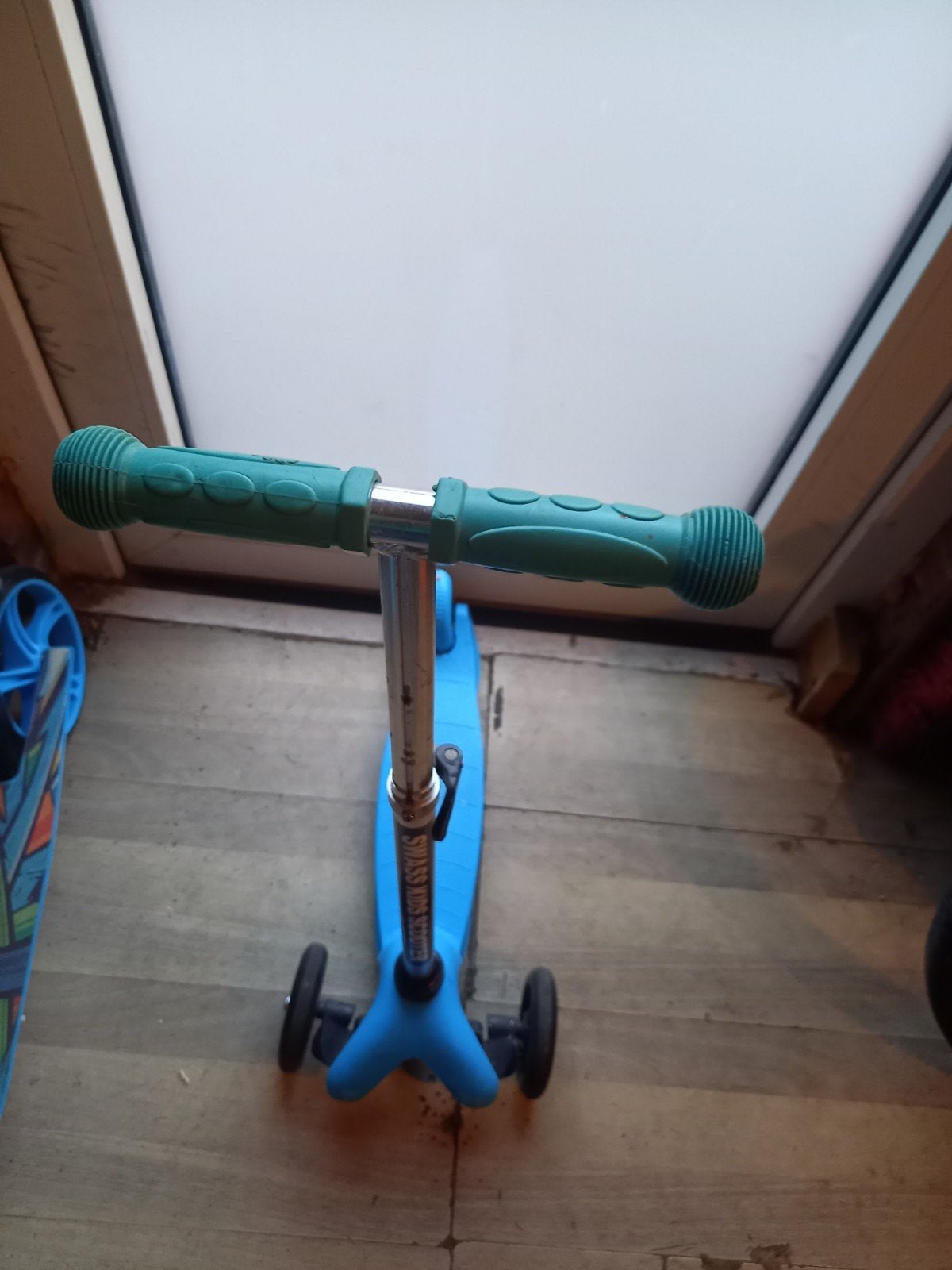 Blauwe Swass Kids Scooter - driewieler step voor kinderen, Fietsen en Brommers, Steps, Ophalen, Gebruikt, Gewone step, Swass Kids Scooter