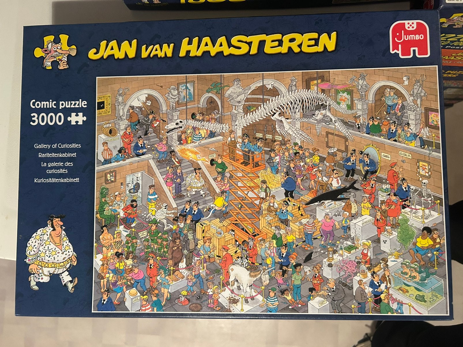 Jan van haasteren puzzel 3000 stukjes, Ophalen, Meer dan 1500 stukjes, Zo goed als nieuw
