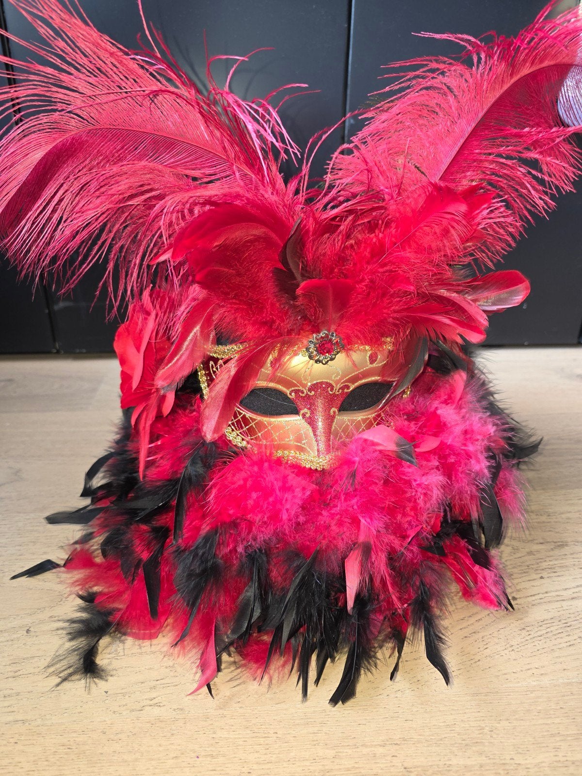 carnaval/versierde hoge hoed, Ophalen of Verzenden