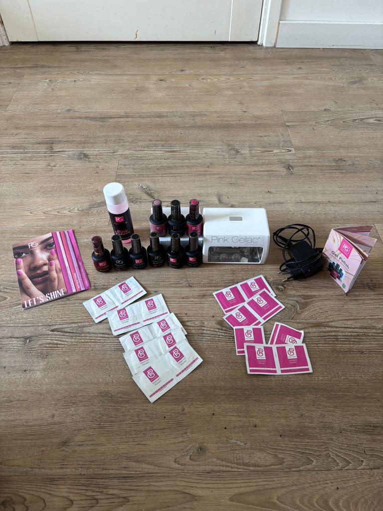 Pink gellak, Ophalen, Gebruikt, Roze, Handen en Nagels