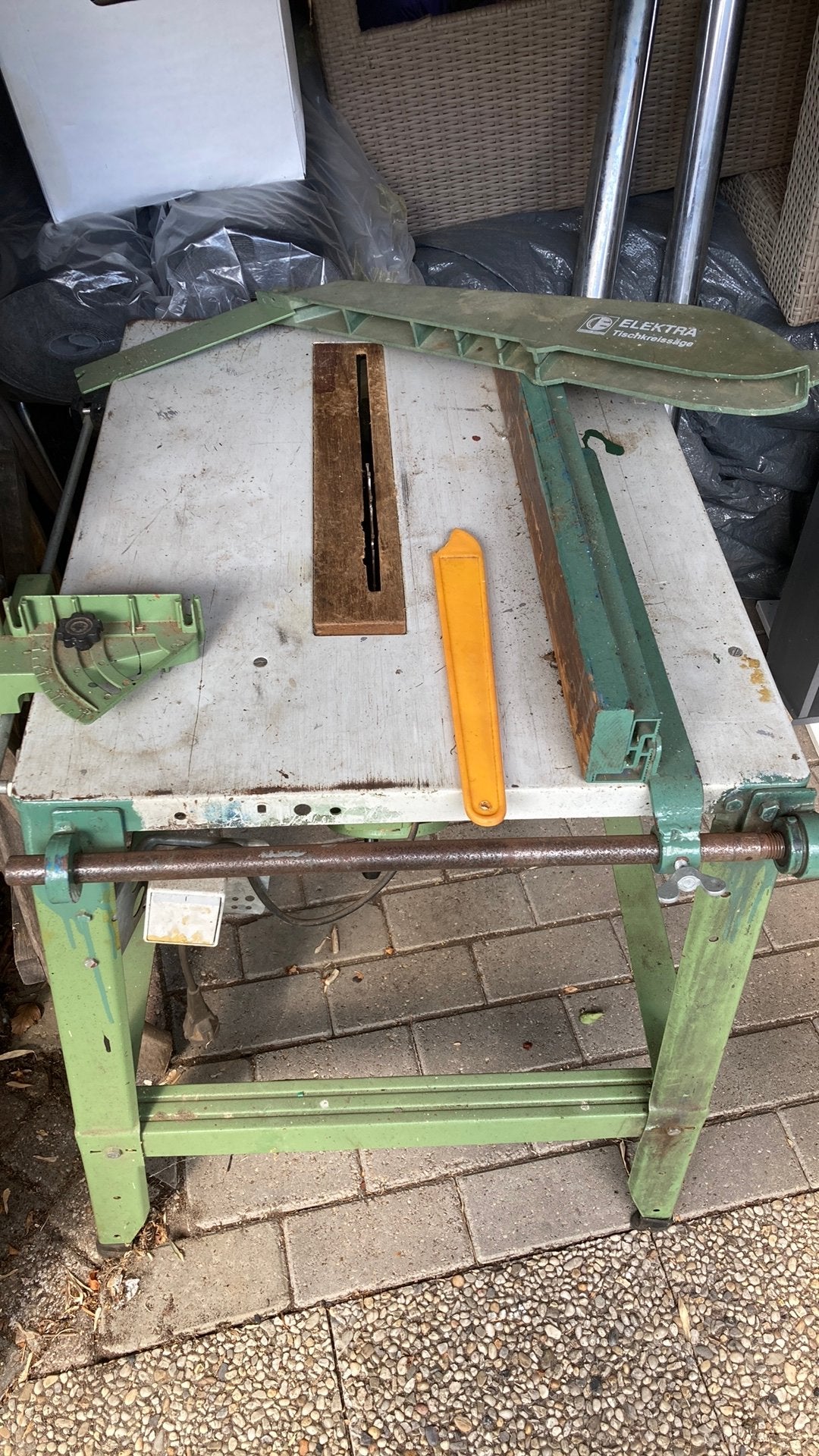 Zaagtafel, Ophalen, Gebruikt, Overige typen