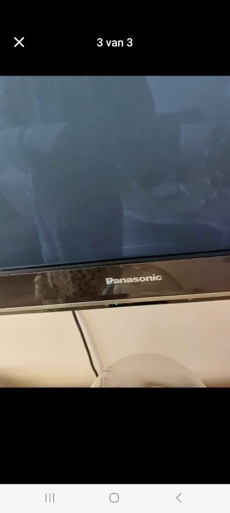 Panasonic tv zonder beugel, Ophalen of Verzenden, Gebruikt