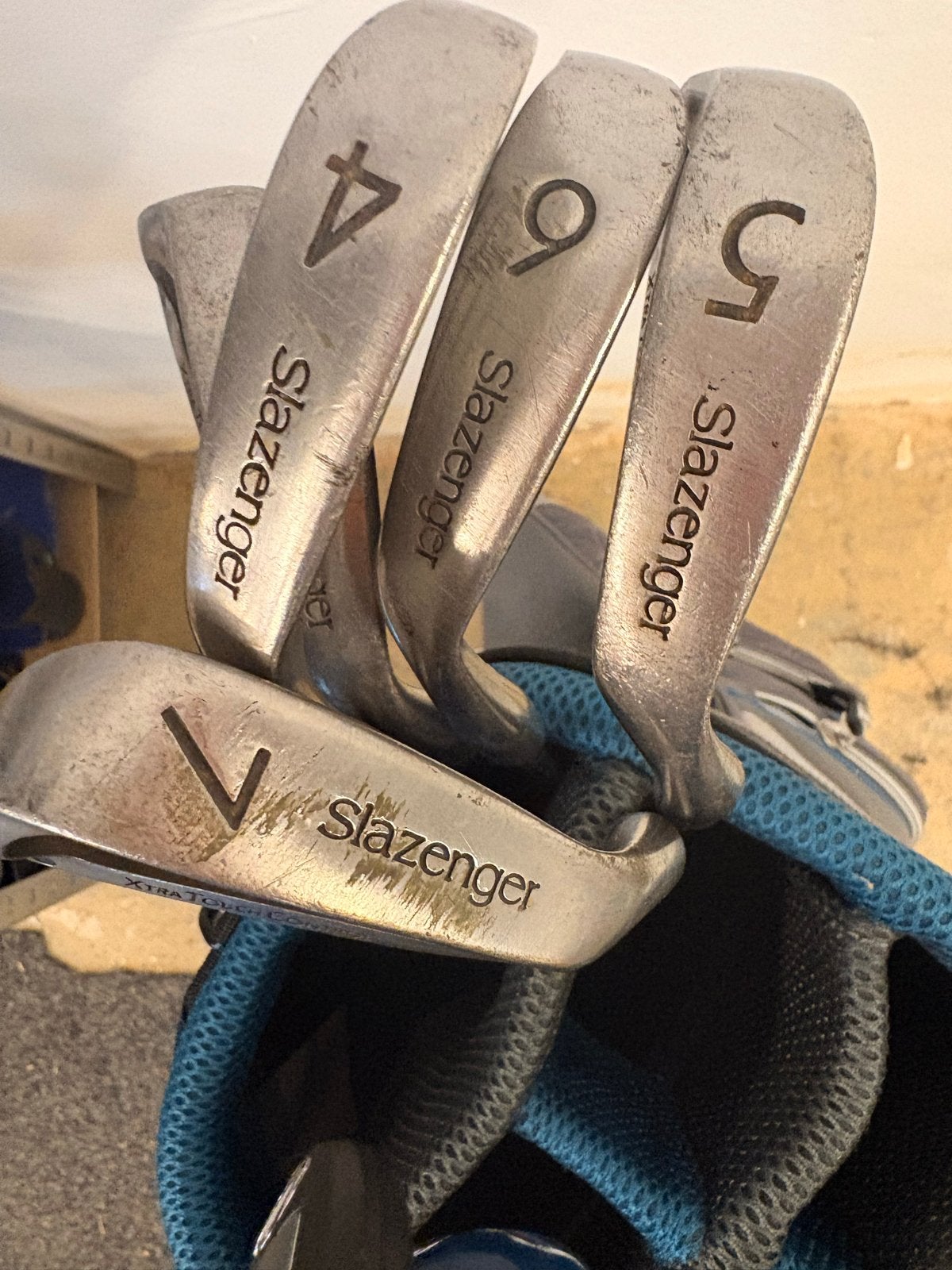 Slazenger golfclubs en Callaway Solaire golftas, Sport en Fitness, Golf, Ophalen, Gebruikt, Set, Overige merken