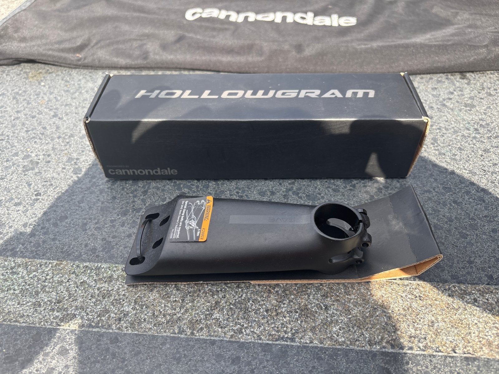 Cannondale HollowGram Save Stuurpen -6 graden 130mm, Ophalen, Stuur, Nieuw, Aluminium