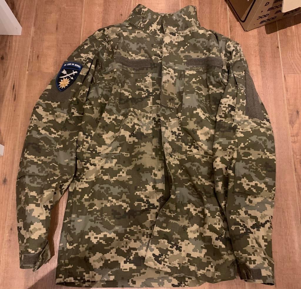 Oekraïnse leger zomerjas - TOPSTAAT, Ophalen of Verzenden, Landmacht, Nederland, Kleding of Schoenen