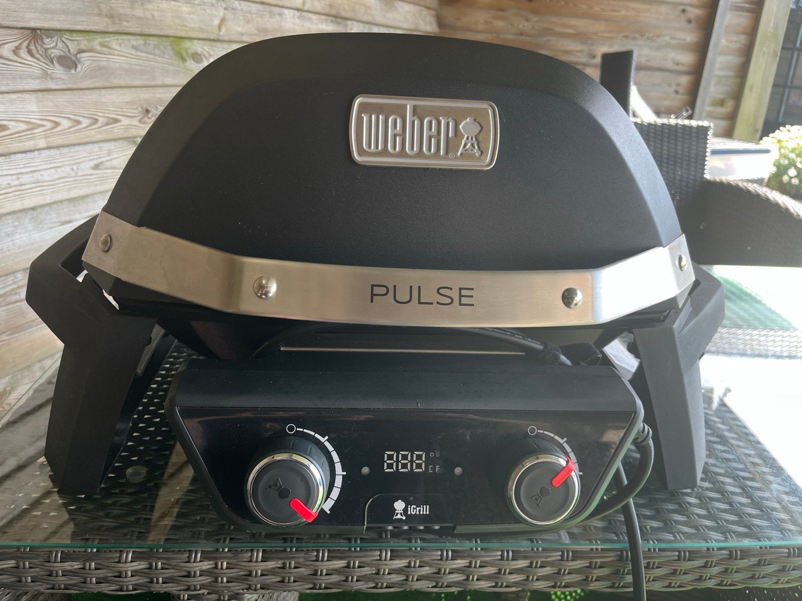 Weber Pulse 2000, Tuin en Terras, Ophalen of Verzenden, Zo goed als nieuw