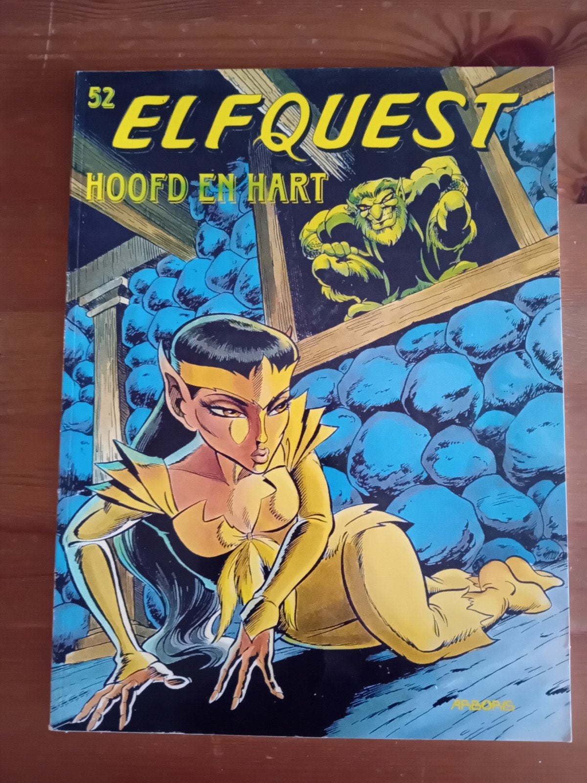 Elfquest 52: Hoofd en Hart - Stripboek, Eén stripboek, Ophalen of Verzenden, Gelezen, Wendy and Richard Pini