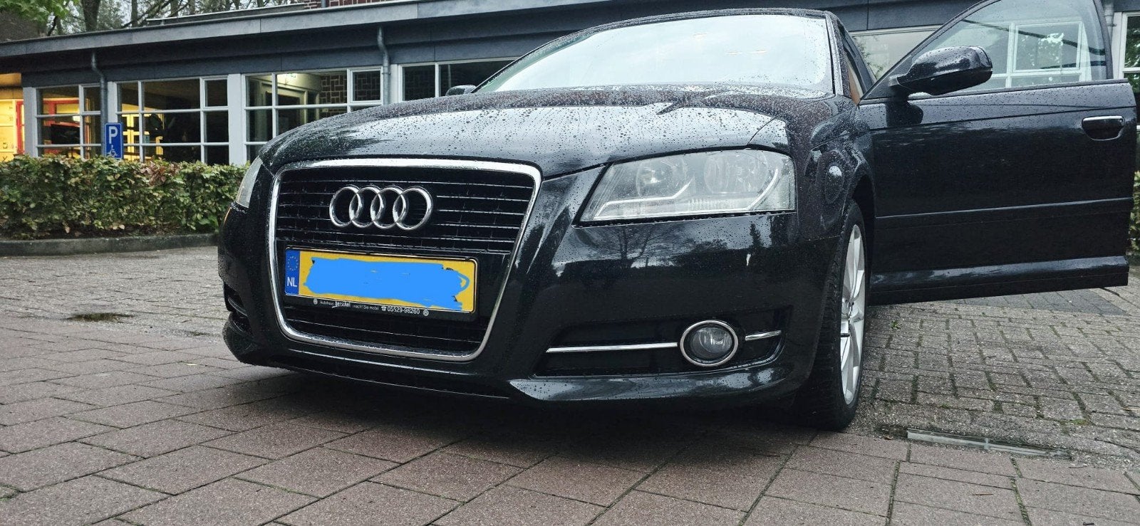 Audi A3 1.4 Tfsi 92KW Sportback 2010 Zwart, Auto's, Voorwielaandrijving, 125 pk, 680 kg, 4 cilinders