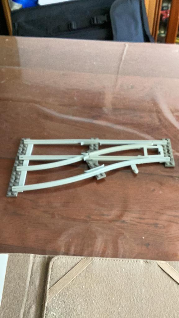 1x treinwissel voor hand of batterij trein., Lego, Overige typen, Ophalen of Verzenden, City