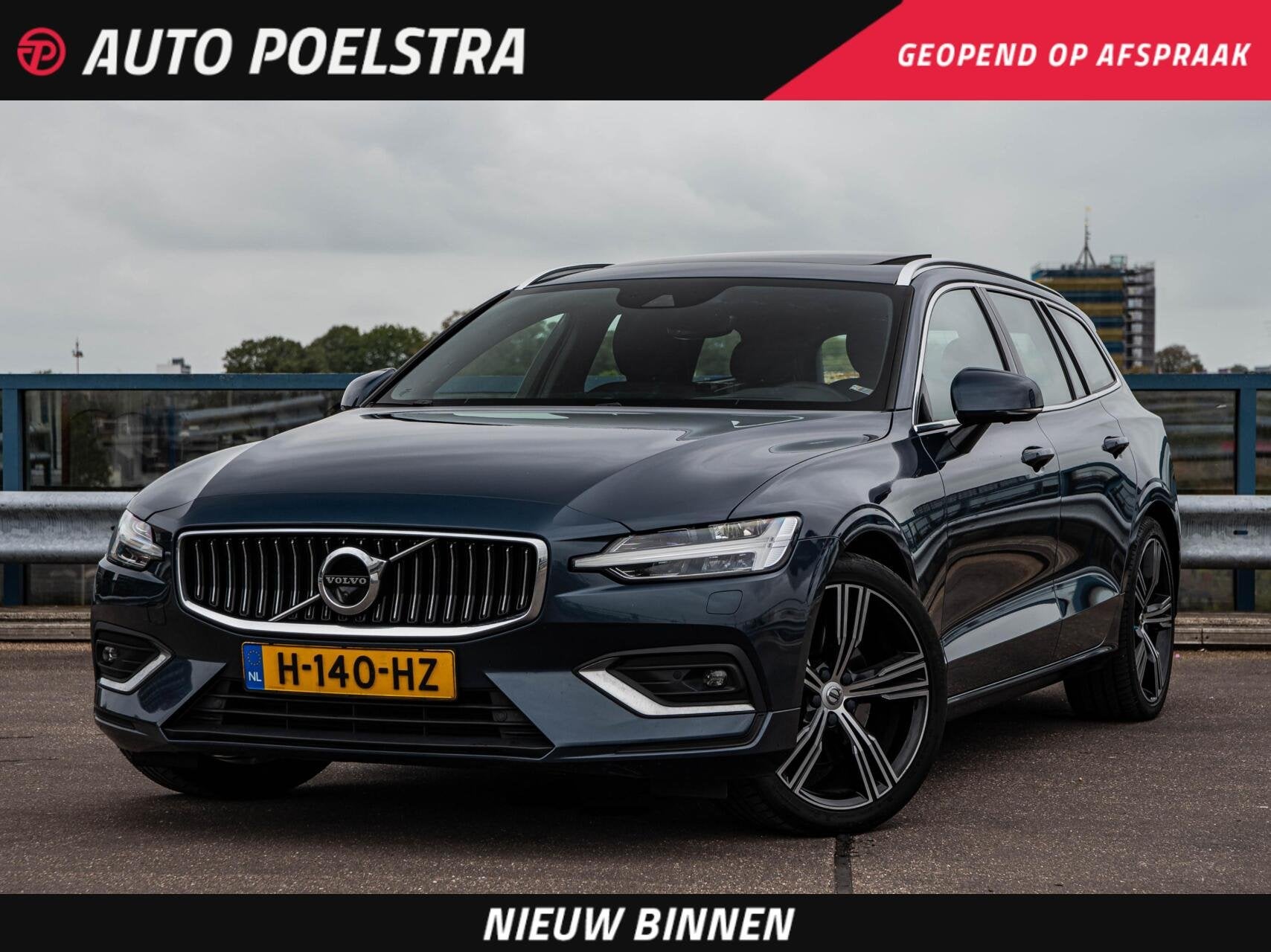 Volvo V60 2.0 D4 Inscription | Panoramadak | Intellisafe Pro, Dealer onderhouden, Gebruikt, Blauw, Diesel