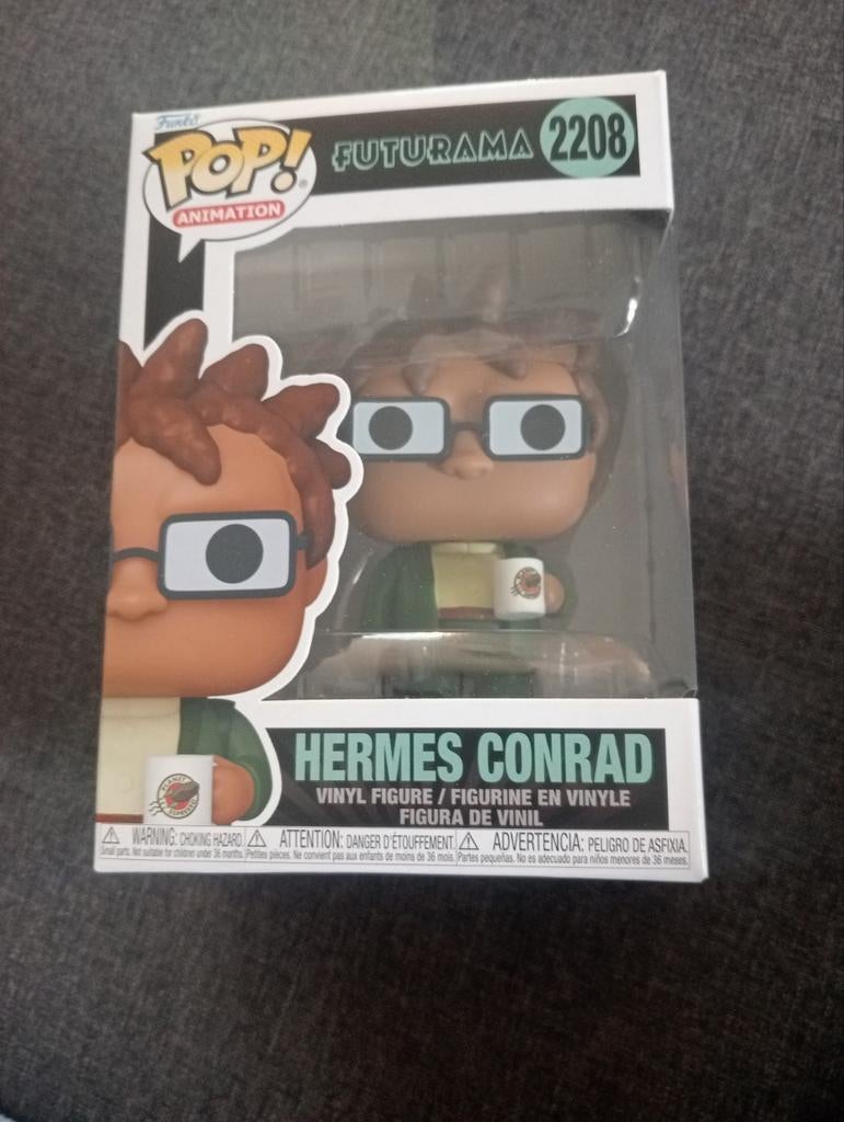 Hermes Conrad Funko Pop! Futurama - Mint Conditie, Ophalen of Verzenden